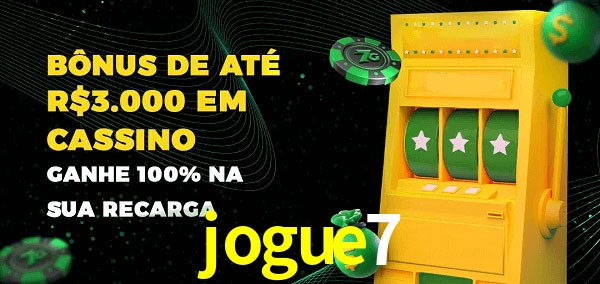 jogue7 melhor bônus de depósito